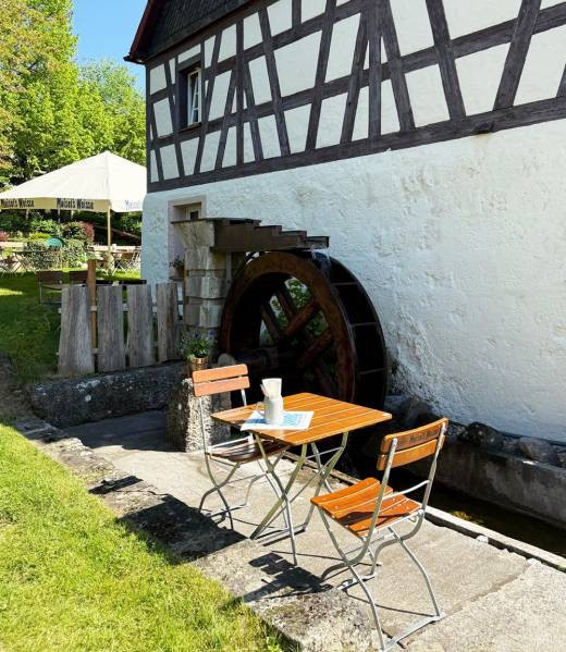 Mühlrad Zaußenmühle