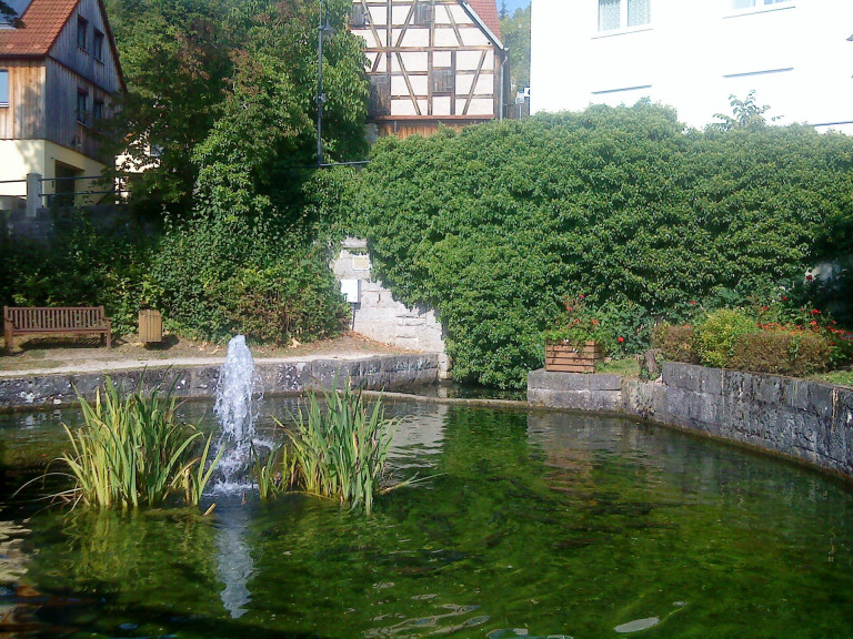 Quellbecken Pegnitzquelle